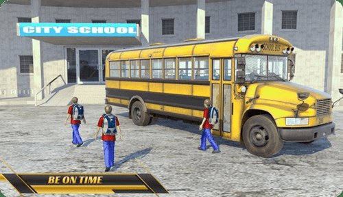 学校巴士模拟器游戏图1
